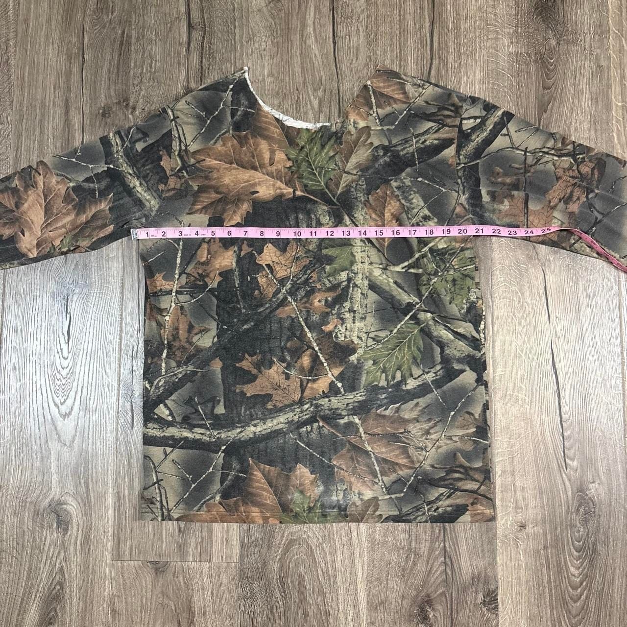 Vintage Realtree Camo Long Sleeve Pocket T-Shirt 8