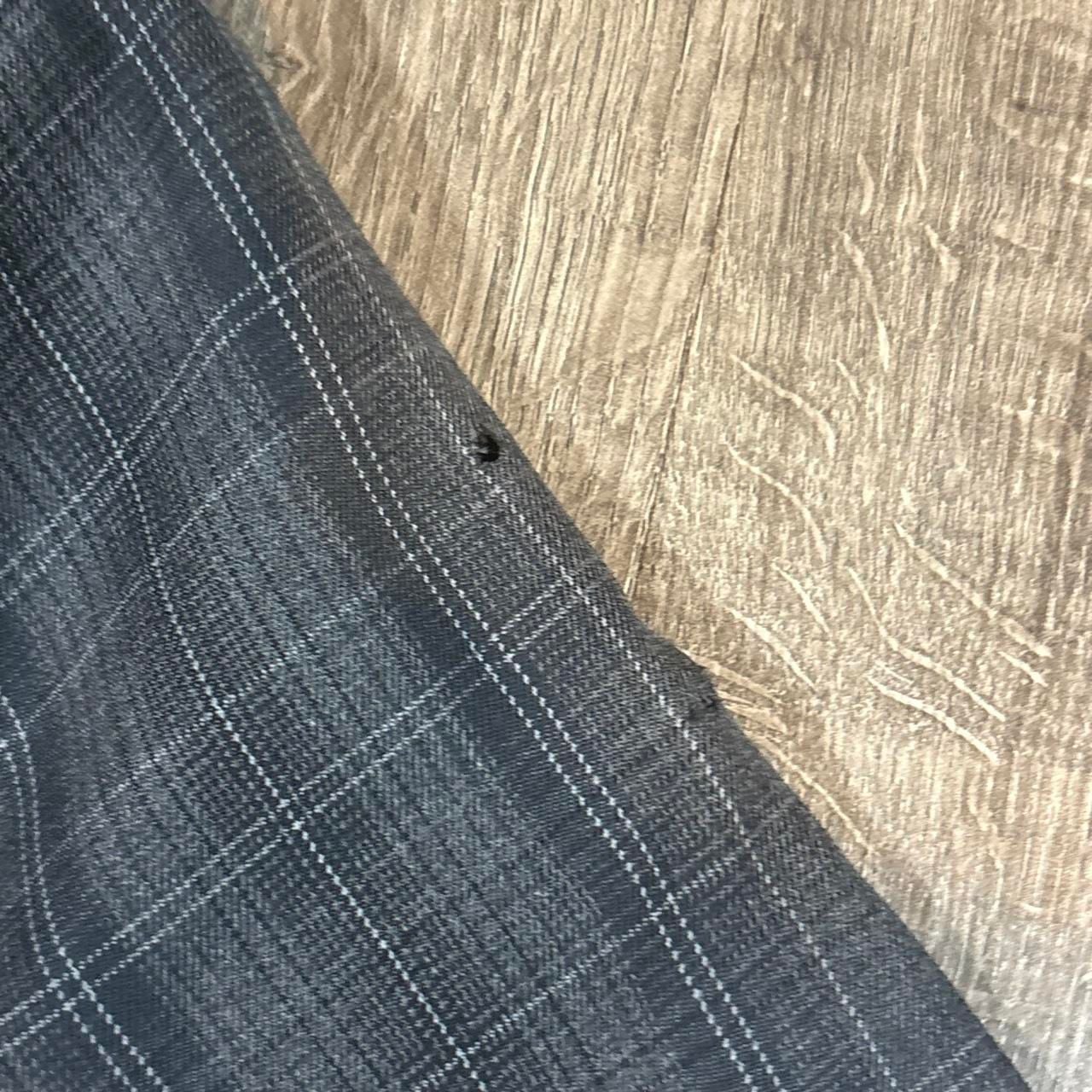 Pendleton Plaid Button Up Shirt Size S Grey Virgin Wool 9