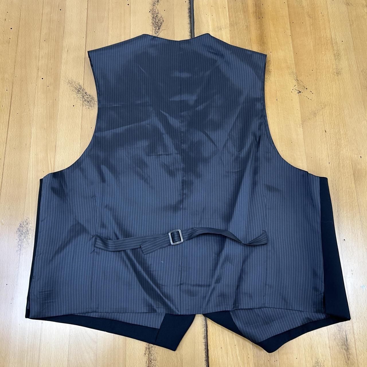 Unbranded Tuxedo Vest Black 4-Button Formalwear 6