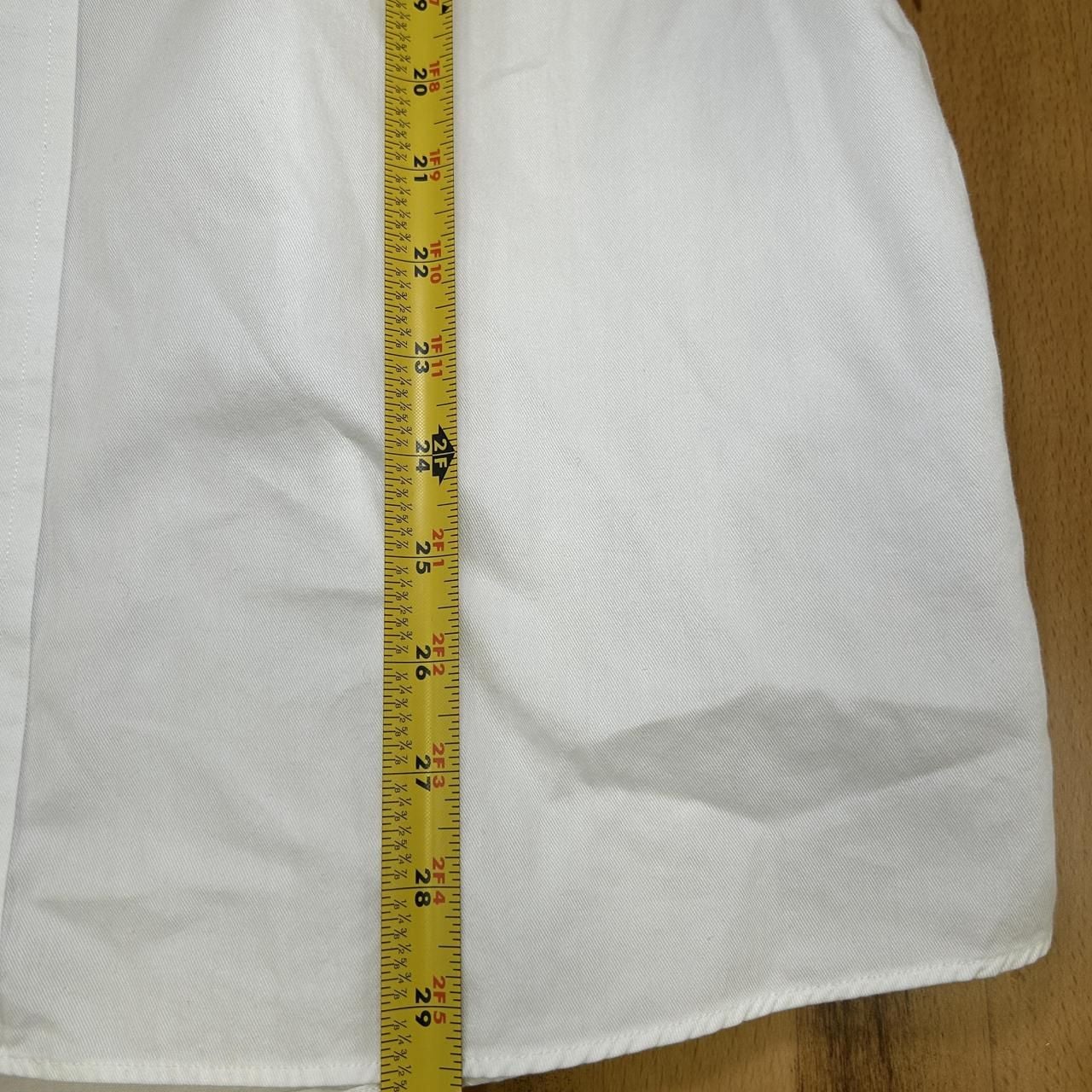 Michael Kors White Long Sleeve Button Up Shirt 6