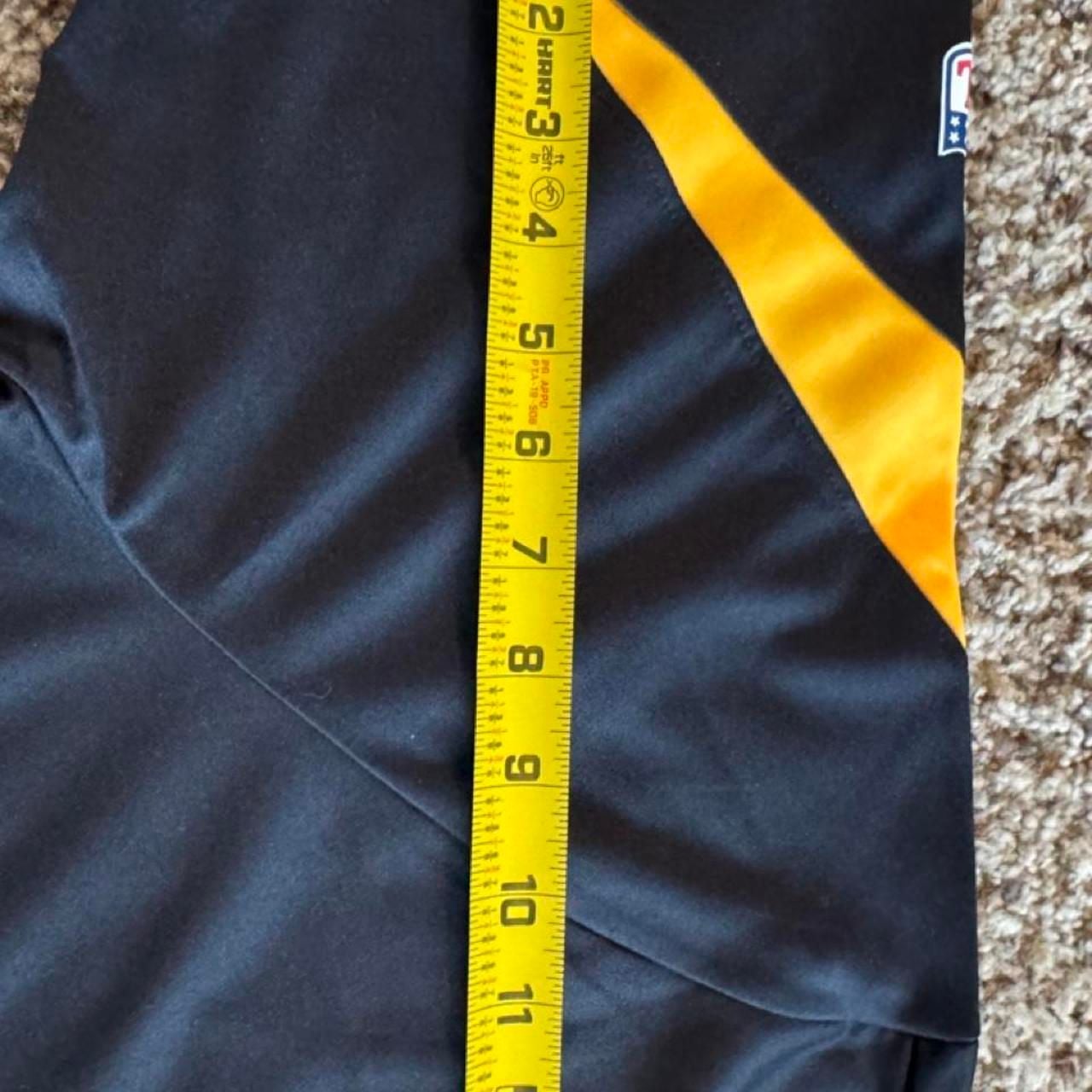 Reebok Pittsburgh Steelers NFL Jersey Size L Black PlayDry 9