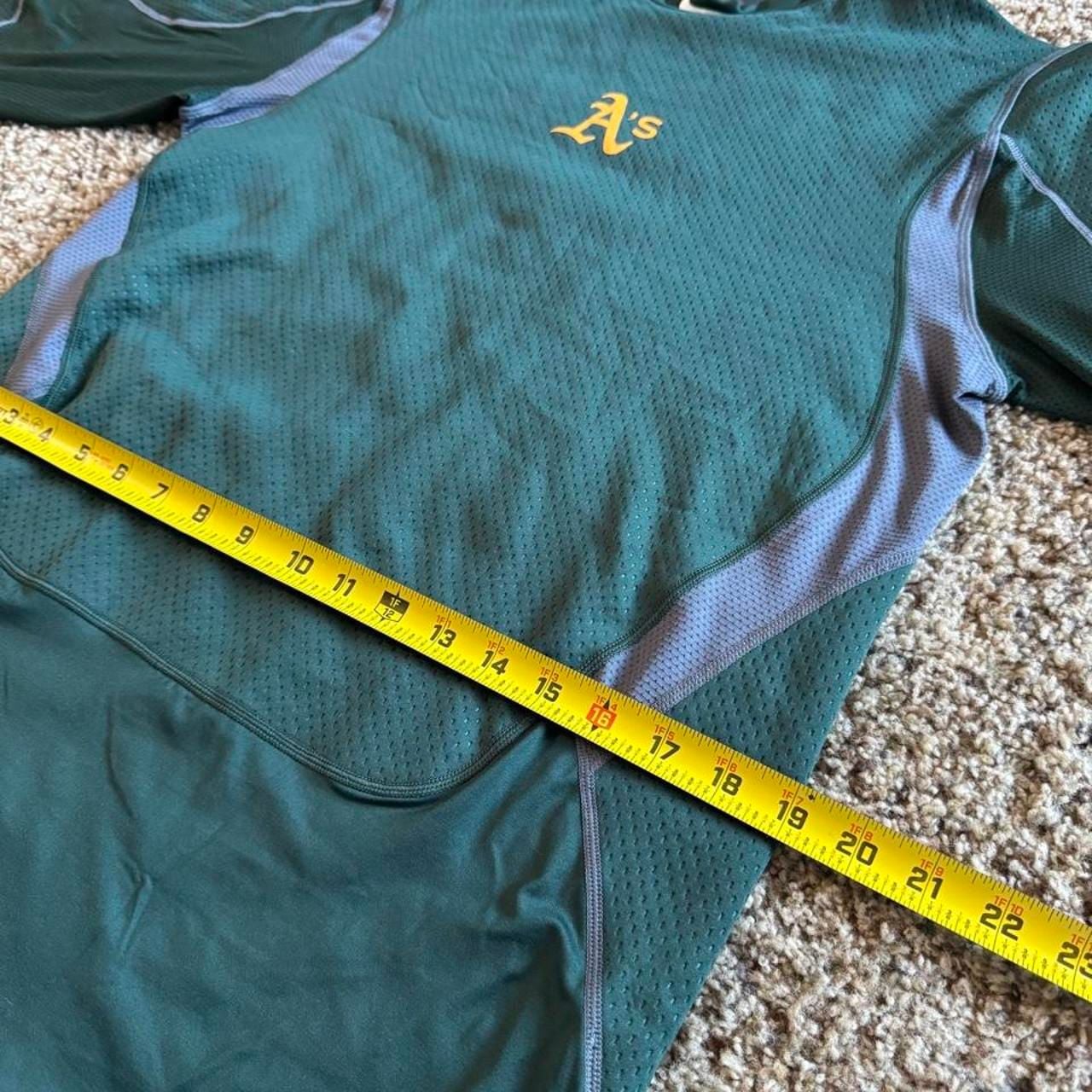 Nike Oakland Athletics MLB Pro Combat Size L Long Sleeve Shirt 9