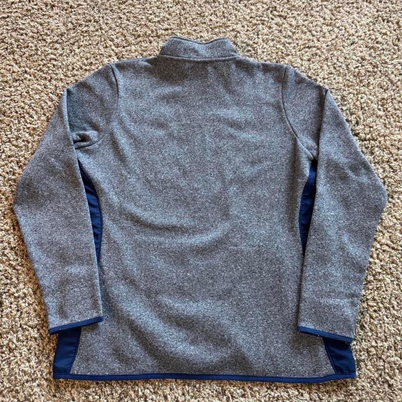 NFL Team Apparel Seattle Seahawks Fleece Jacket XL Heather Gray Blue 3