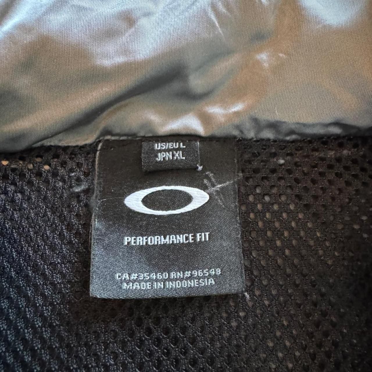 Oakley Silver Windbreaker Jacket US/EU L JPN XL 6