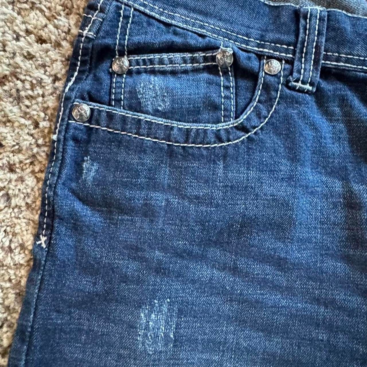 Axe & Crown Denim Shorts Size 32 Relaxed Blue Jeans 6