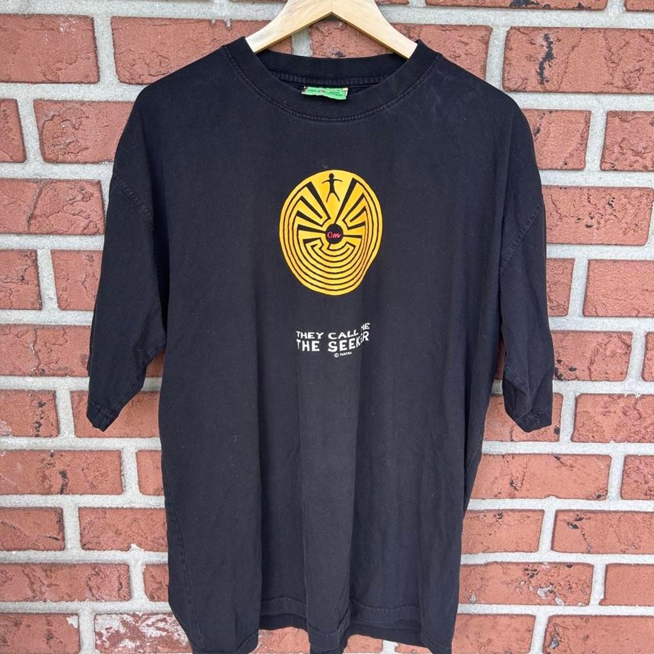 Tantra They Call Me The Seeker T-Shirt Size XL Black Cotton 2