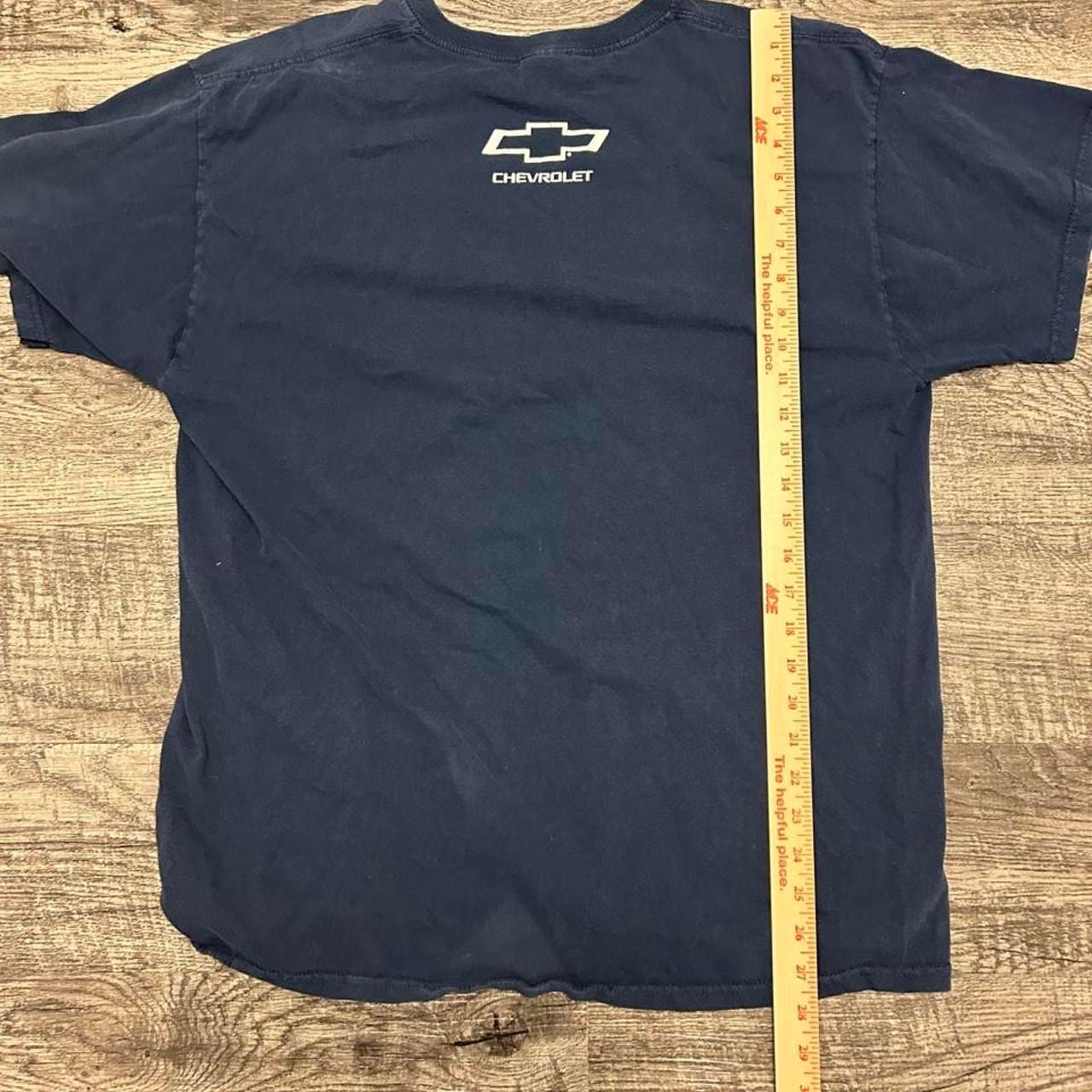 Fruit of the Loom Tampa Bay Rays Chevrolet T-Shirt Size XL Blue 6
