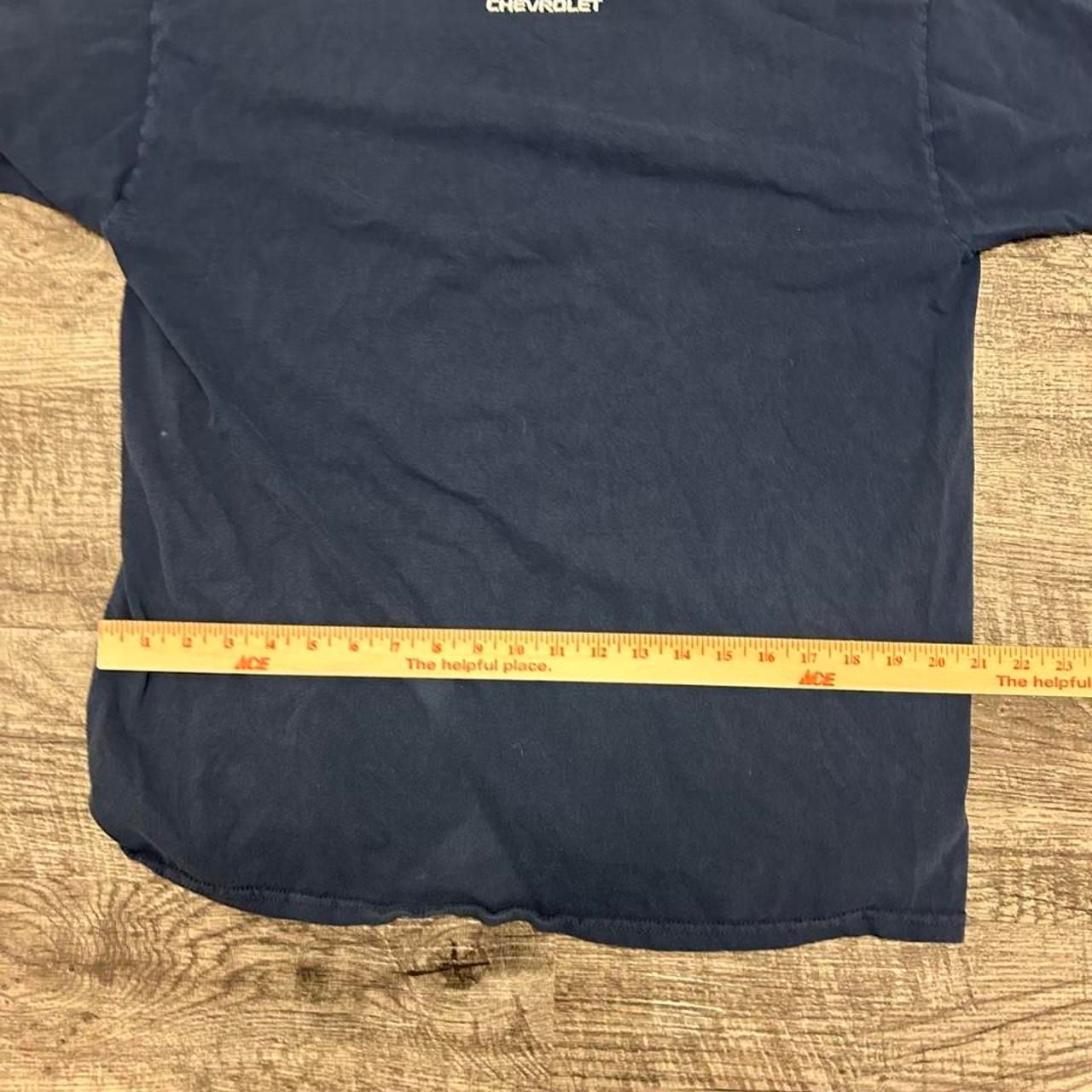 Fruit of the Loom Tampa Bay Rays Chevrolet T-Shirt Size XL Blue 7