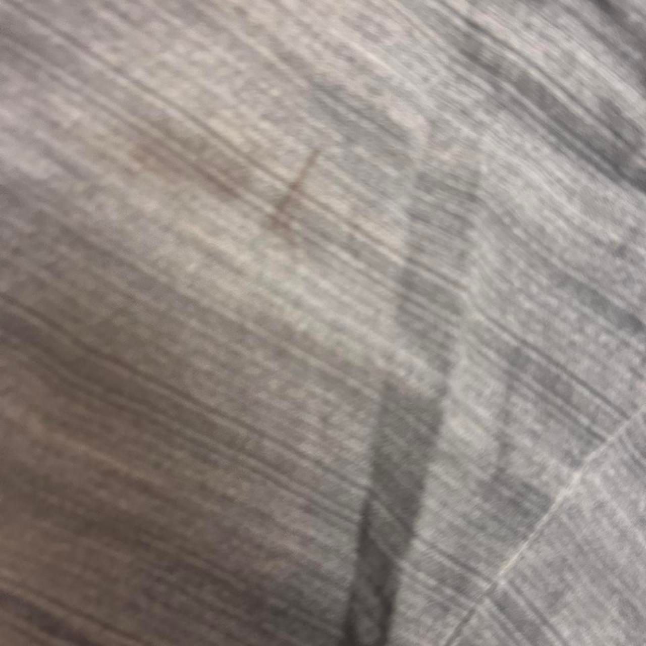 Company 81 Gray Striped Shorts Size 34 Floral Waistband 7