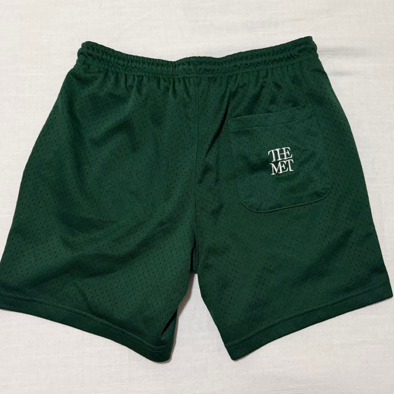 PacSun The Met New York Mesh Shorts Size S Green 3