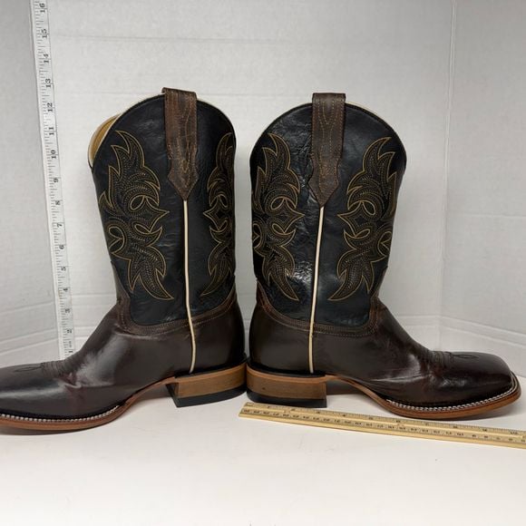 Cody James Willow Western Boots Dark Brown Square Toe 7.5 D BCJSP21L2 3