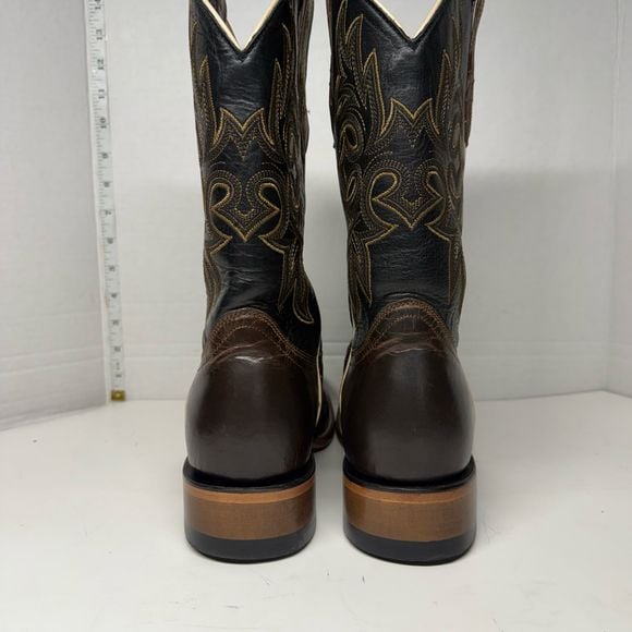 Cody James Willow Western Boots Dark Brown Square Toe 7.5 D BCJSP21L2 6