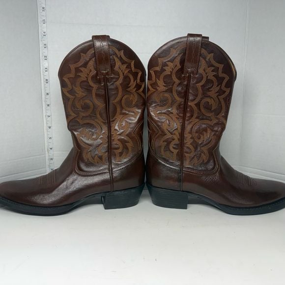 Ariat 10005964 Mens Heritage Western Boots Size 10.5D Brown Leather R Toe NWOB 4