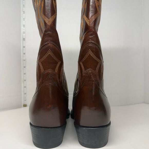 Ariat 10005964 Mens Heritage Western Boots Size 10.5D Brown Leather R Toe NWOB 6