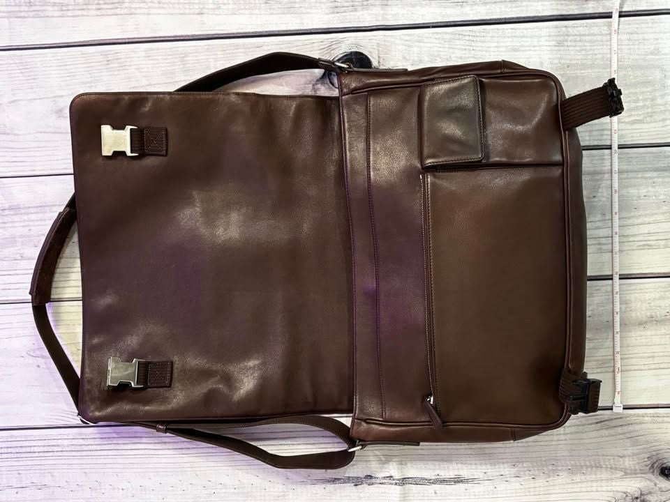 Coach VTG Vintage 16" Charles Leather Briefcase Laptop Bag Style E1S 5233 5
