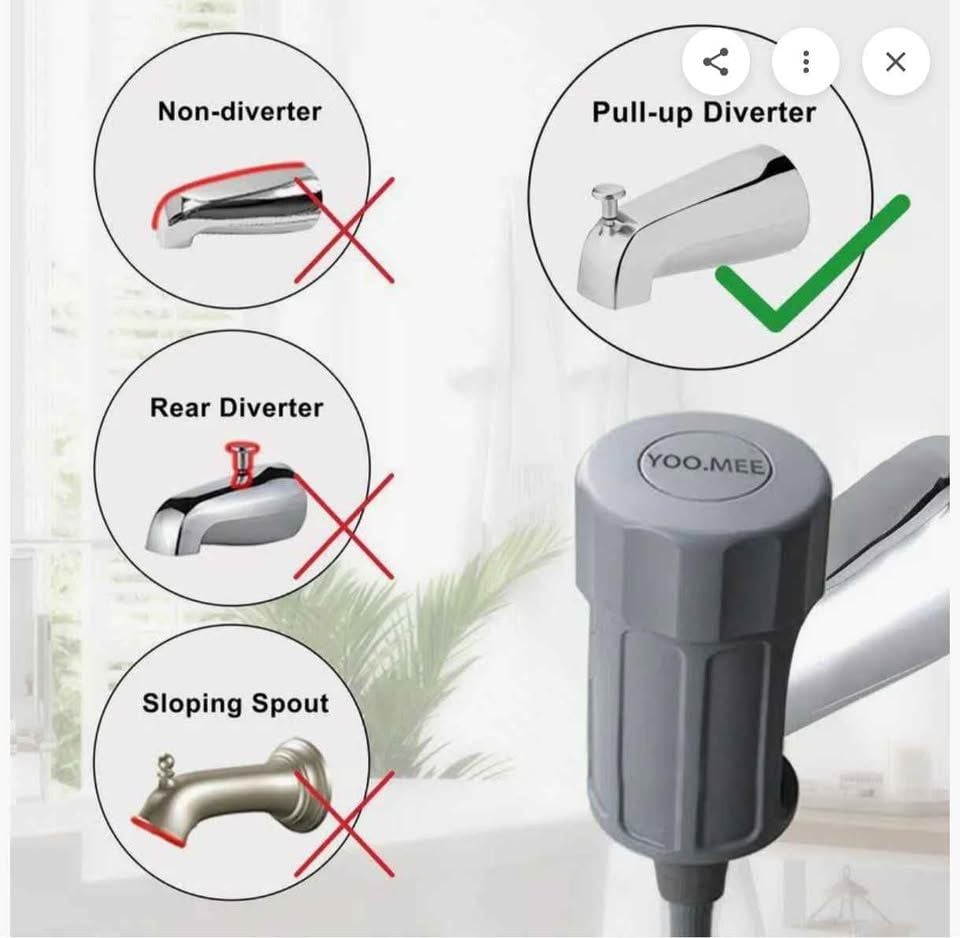YooMee pet shower sprayer 2