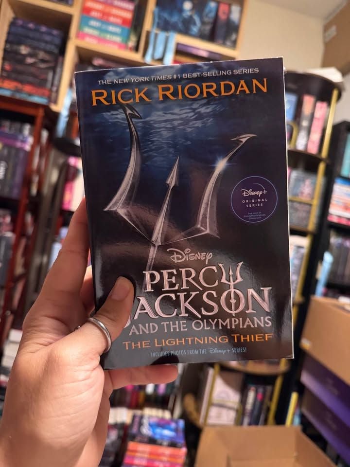 Disney Percy Jackson and Olympians Lightning Thief Book Rick Riordan 1