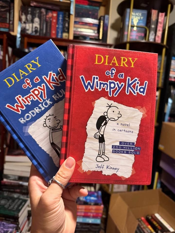 Diary of a Wimpy Kid Books - Original and Rodrick Rules 1