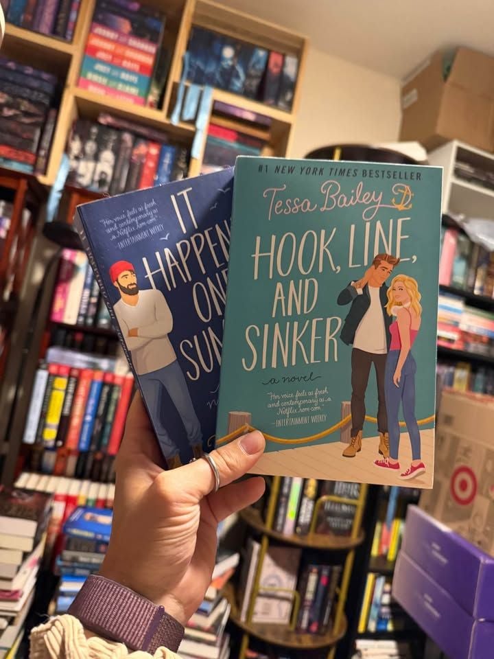 Tessa Bailey Books - It Happened One Summer and Hook, Line, and Sinker 1