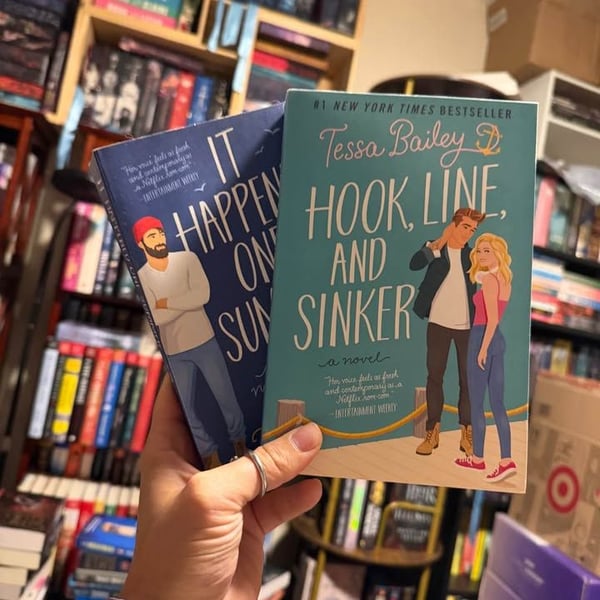 Tessa Bailey Books - It Happened One Summer and Hook, Line, and Sinker