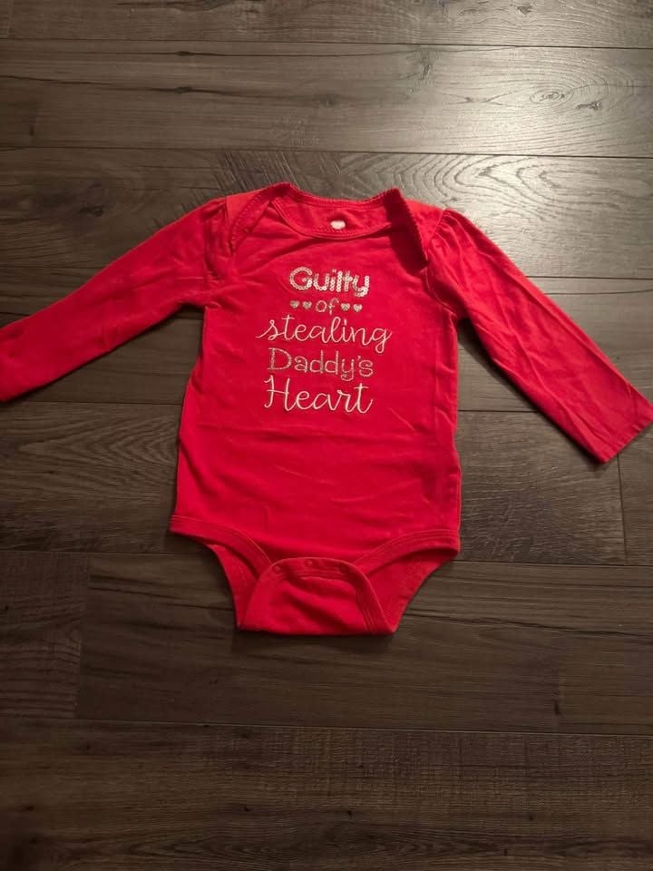 Valentines Day Onesie 12-18 Months 2