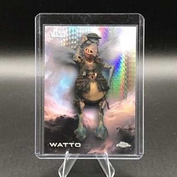 2025 Topps Chrome Star Wars #190 Watto Prism Refractor