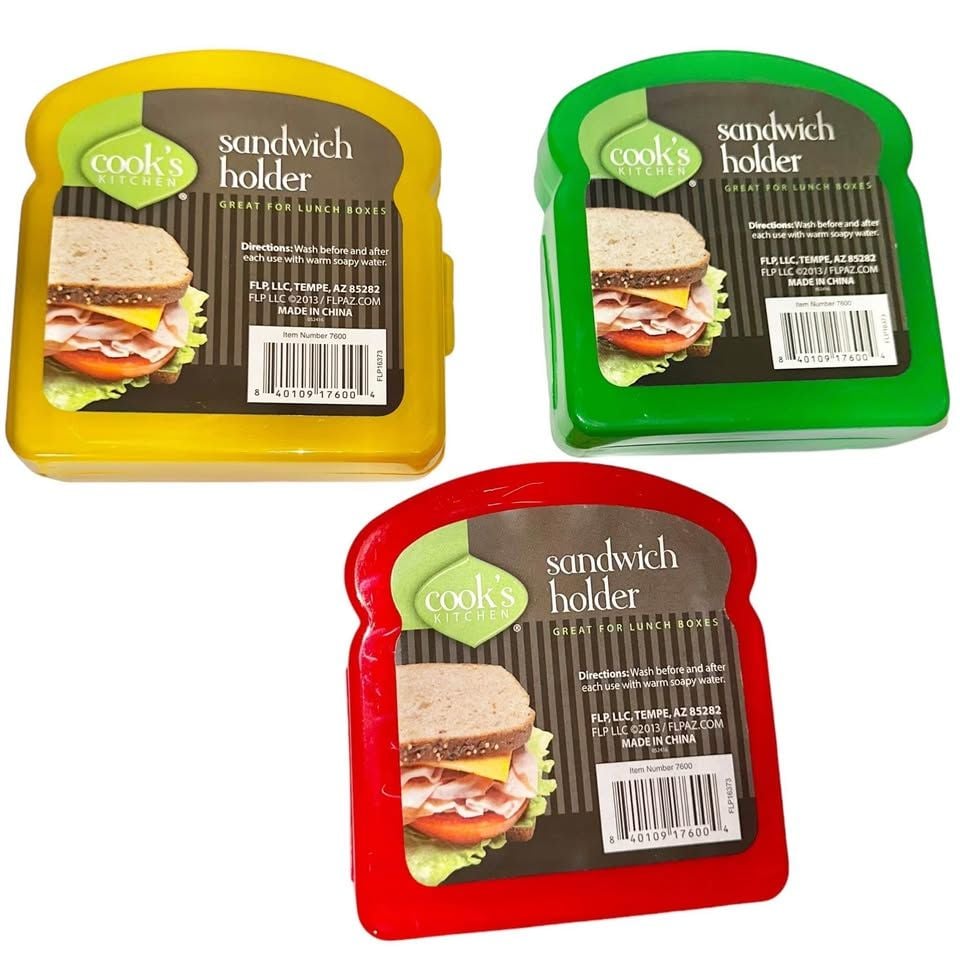 Sandwich Holders (Red, Green & Yellow) 1