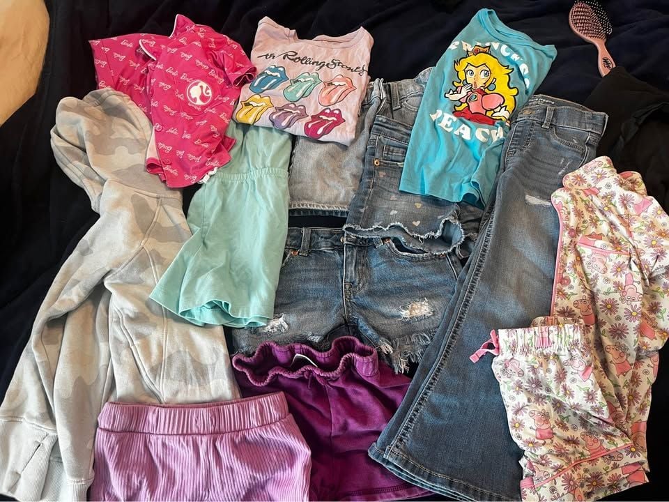 girls preowned clothing lot size 5 1