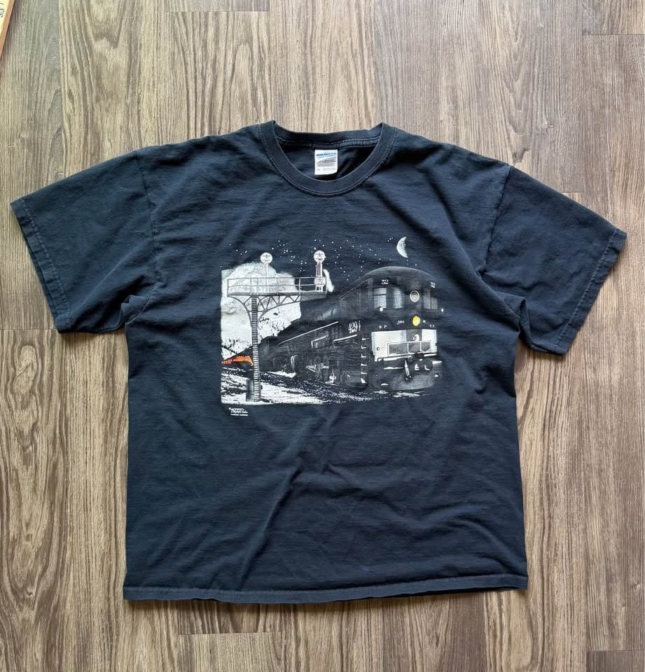 Southern Pacific Trains Cab Forward Doubleheader Authentic Railroad T-Shirt 3