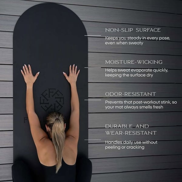 Body & Soul Premium Non-Slip Yoga Mat 72.8" x 26.8"