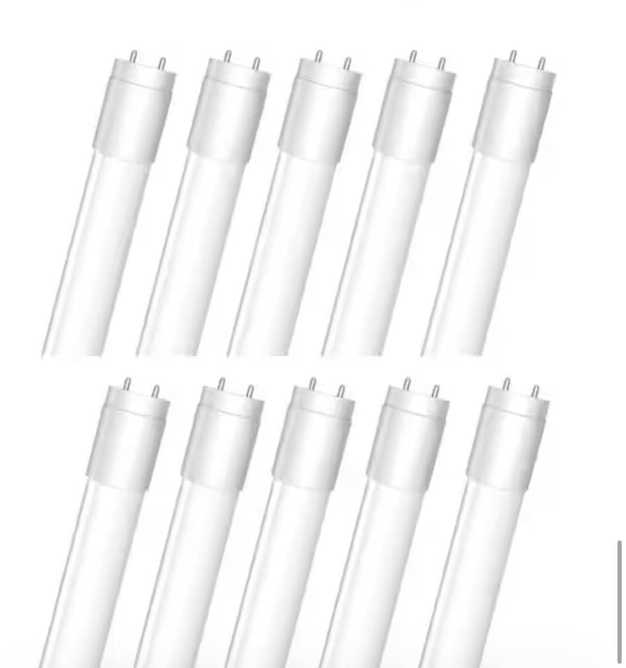 Feit Electric 10-Pack 4ft T8/T12 LED Ballast Bypass Tubes NIB 8