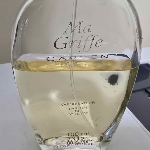 Vintage Carven Ma Griffe Eau de Cologne 3.3OZ Spray. Good Amount Left