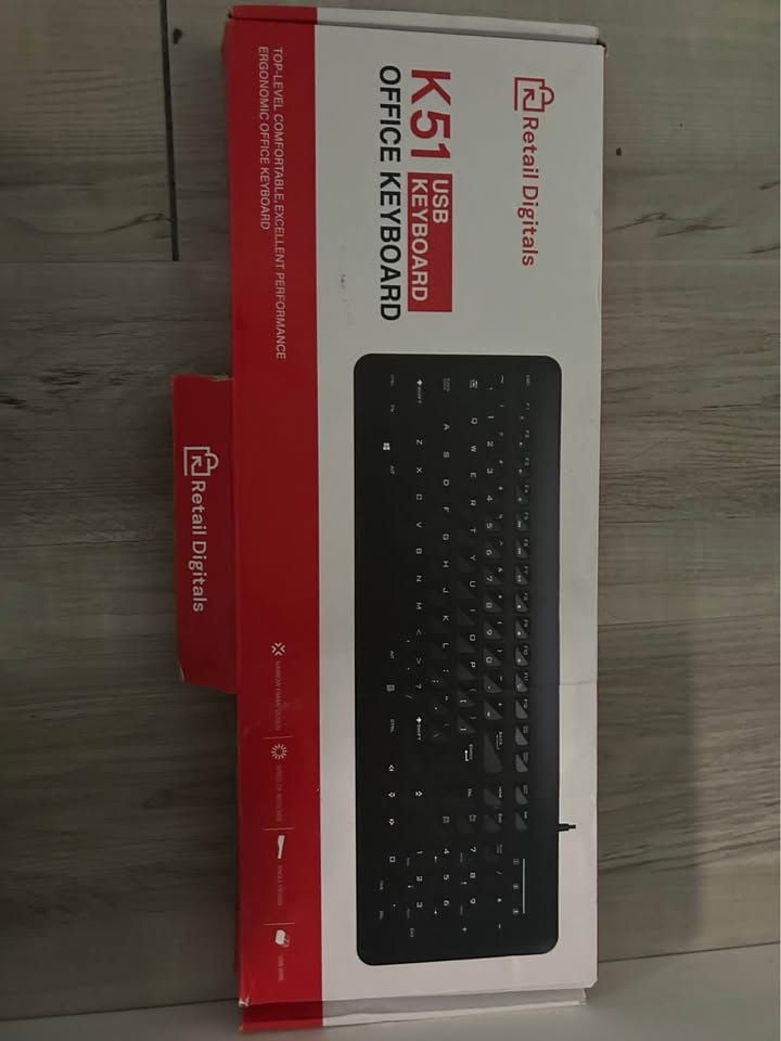 Retail Digitals K51 USB Office Keyboard 1