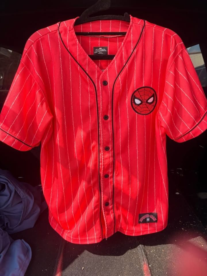 Spider-Man Boys Character Graphic Baseball Jersey 1
