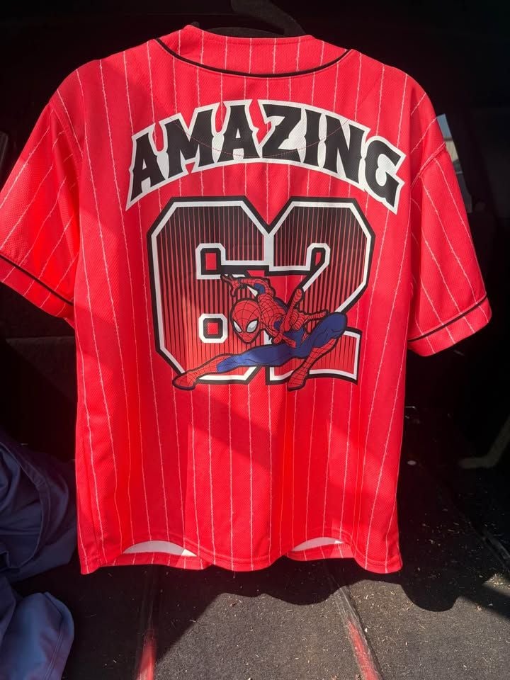 Spider-Man Boys Character Graphic Baseball Jersey 4