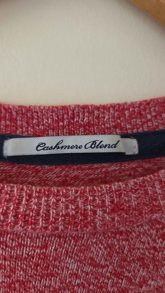 Vintage Superdry Orange Label Cashmere Blend Sweater - Size Medium Unisex 4