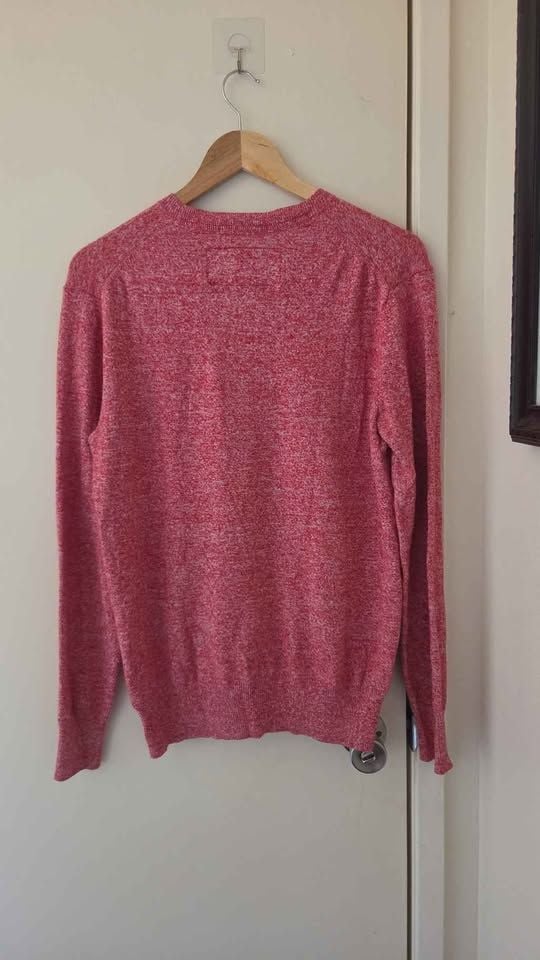 Vintage Superdry Orange Label Cashmere Blend Sweater - Size Medium Unisex 6
