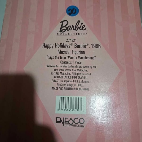 Musical Xmas Barbie