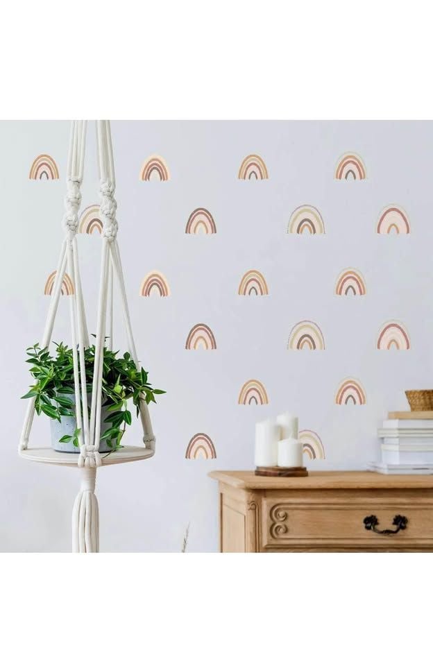 Kate & Milo Rainbow Wall Decals, Set of 2, Removable Decal Stickers 5