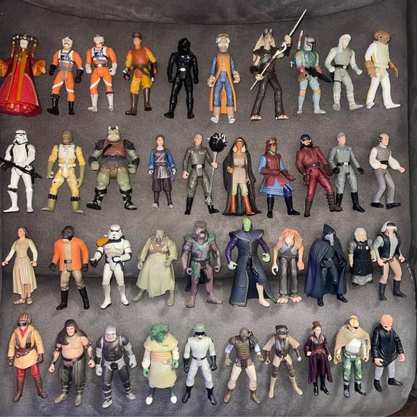 Star Wars figures