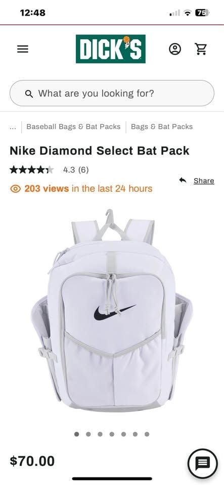 Nike Diamond Select Bat Pack 10
