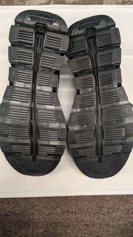 SUADEX Speed Men's Steel Toe Work Safety Shoes - Grey/Black, Size 6.5 (NWOT) 3