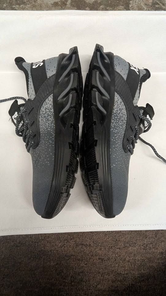 SUADEX Speed Men's Steel Toe Work Safety Shoes - Grey/Black, Size 6.5 (NWOT) 5
