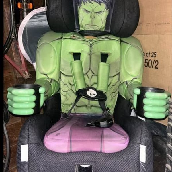 hulk car seat