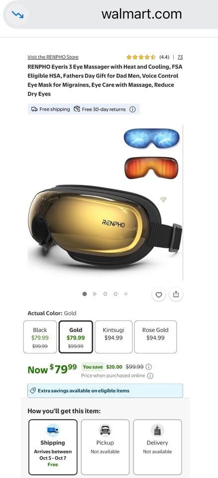 RENPHO Eyeris 3 Eye Massager 10