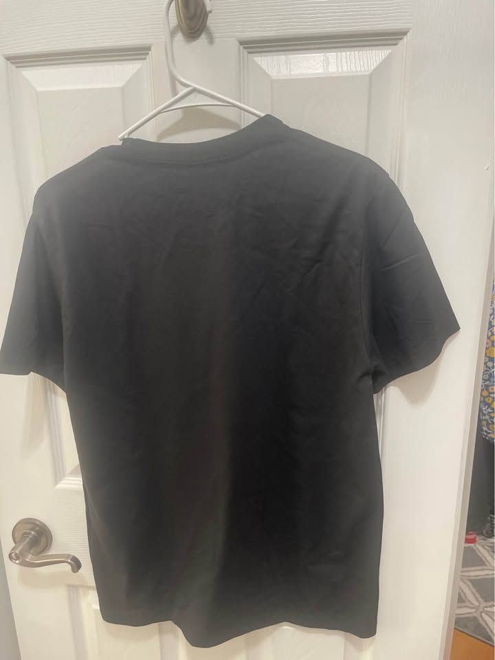 Black Football Bow Graphic T-Shirt Size Medium 11