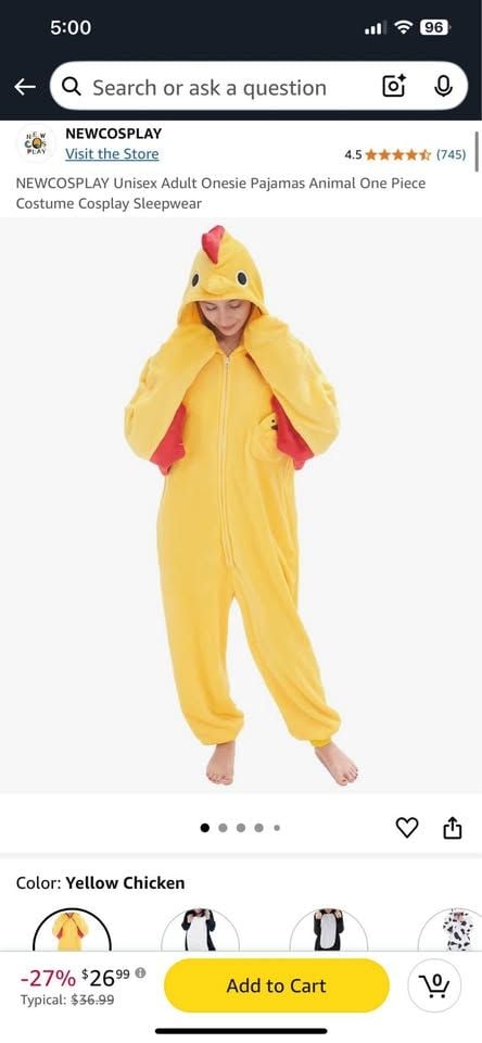 Chicken Pajama 1