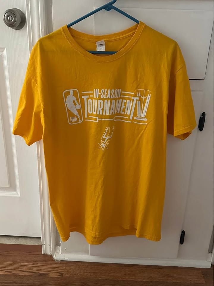 NBA San Antonio Spurs “In-Season Tournament” T-Shirt (Yellow) 3