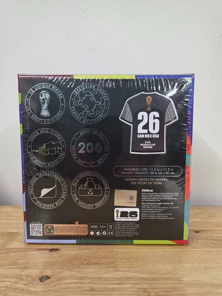 FIFA World Cup 2026 “We Are 26” Wooden Puzzle – NEW SEALED 2