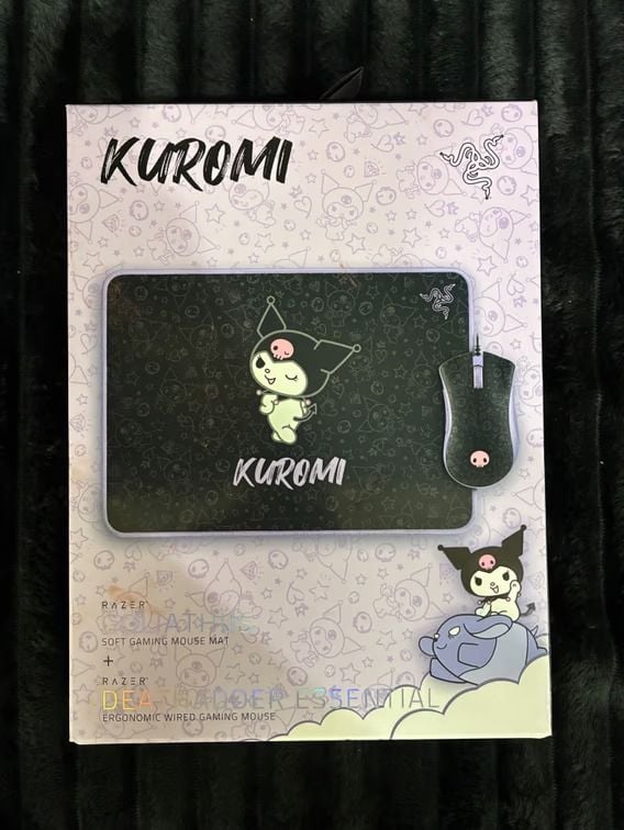 Razer Kuromi DeathAdder Essential & Goliathus Gaming Bundle – New 2